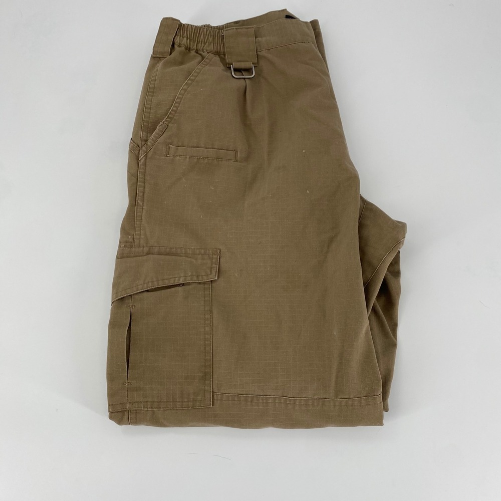 CQR Mens Cargo‎ Pants Coyote Tan Work Outdoor Tactical Size 34W 34L